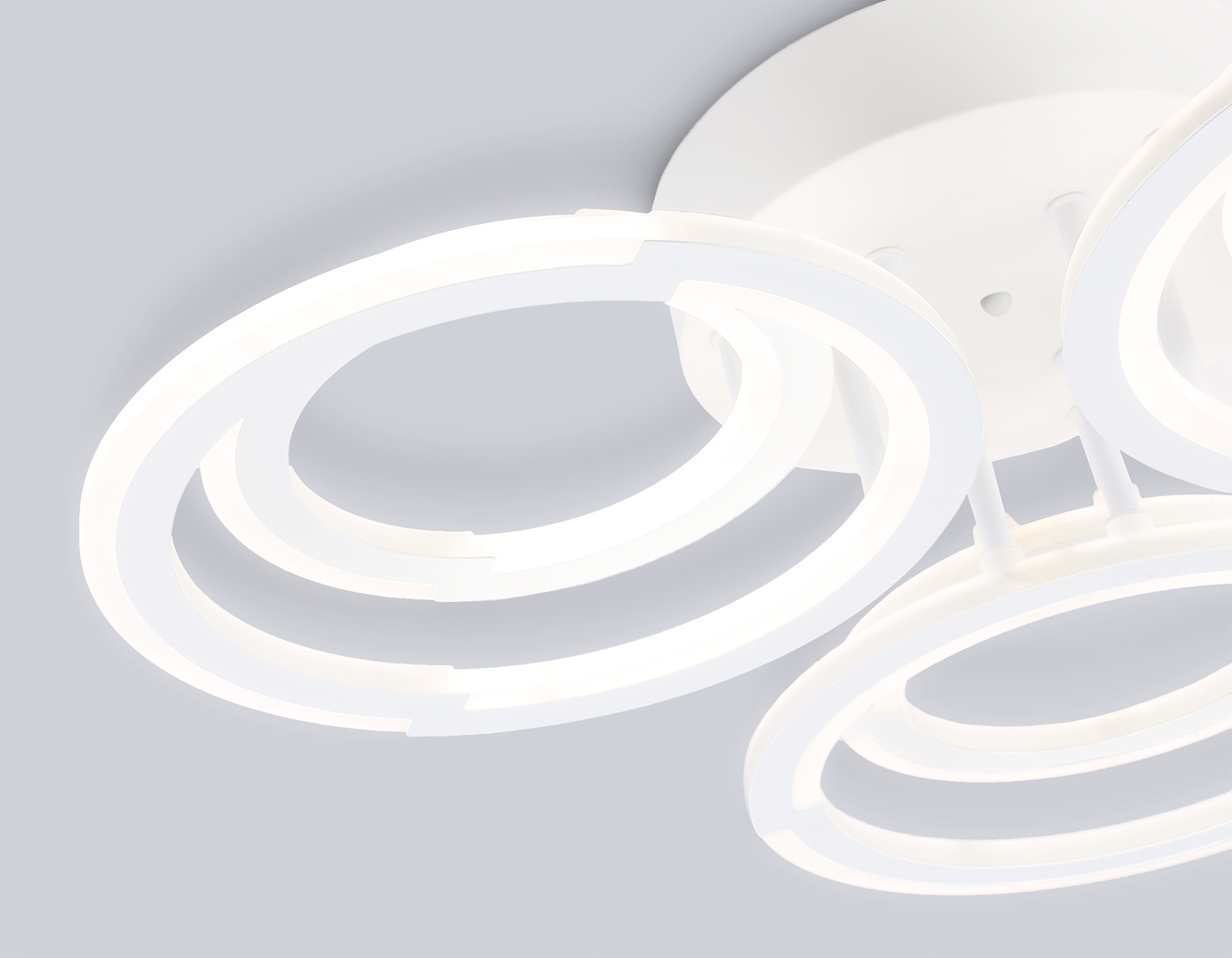 Светильник светодиодный потолочный FA8943/3+3 WH белый 79W 3000-6000K D580*120 (ПДУ ИК)