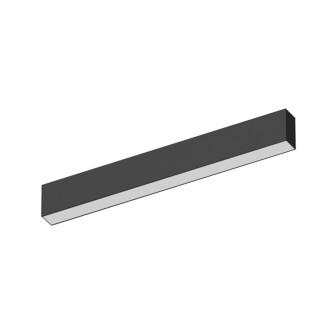 Накладной светодиодный светильник Ledron LINE GULAR 500 Black 3000K (2876)