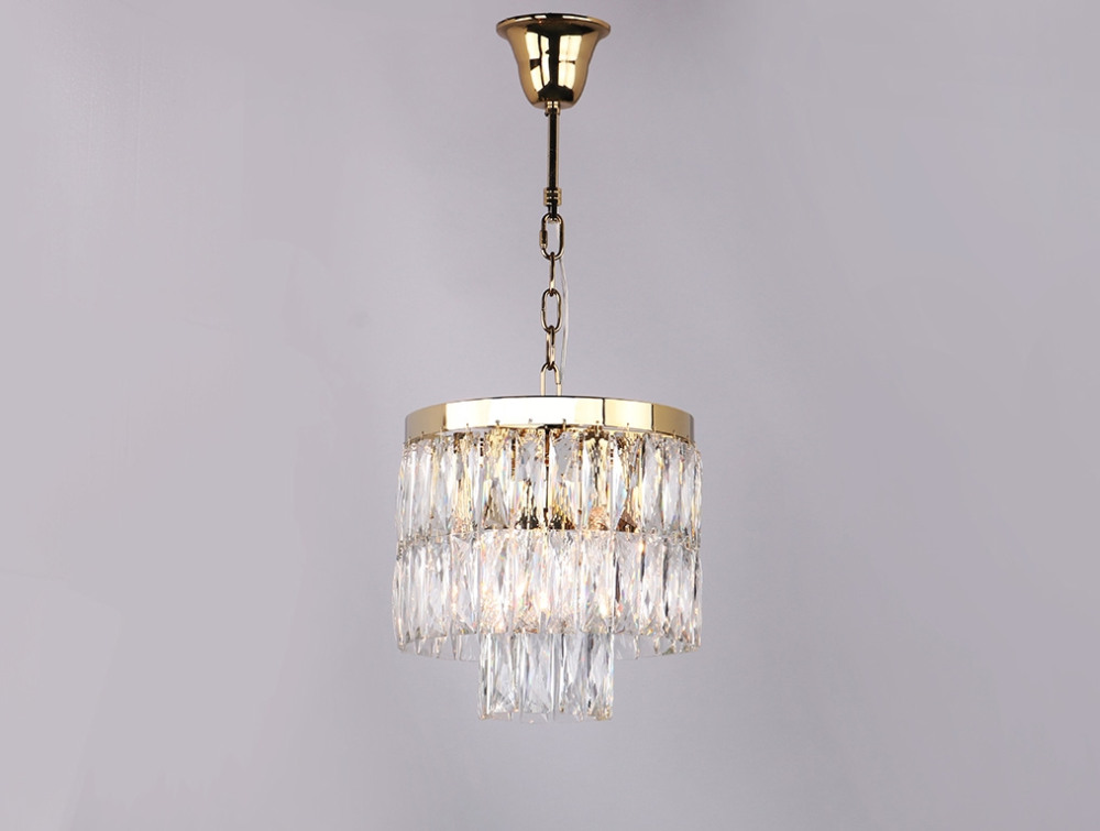 Подвесная люстра хрустальная 10125C gold (10125_c_gold)