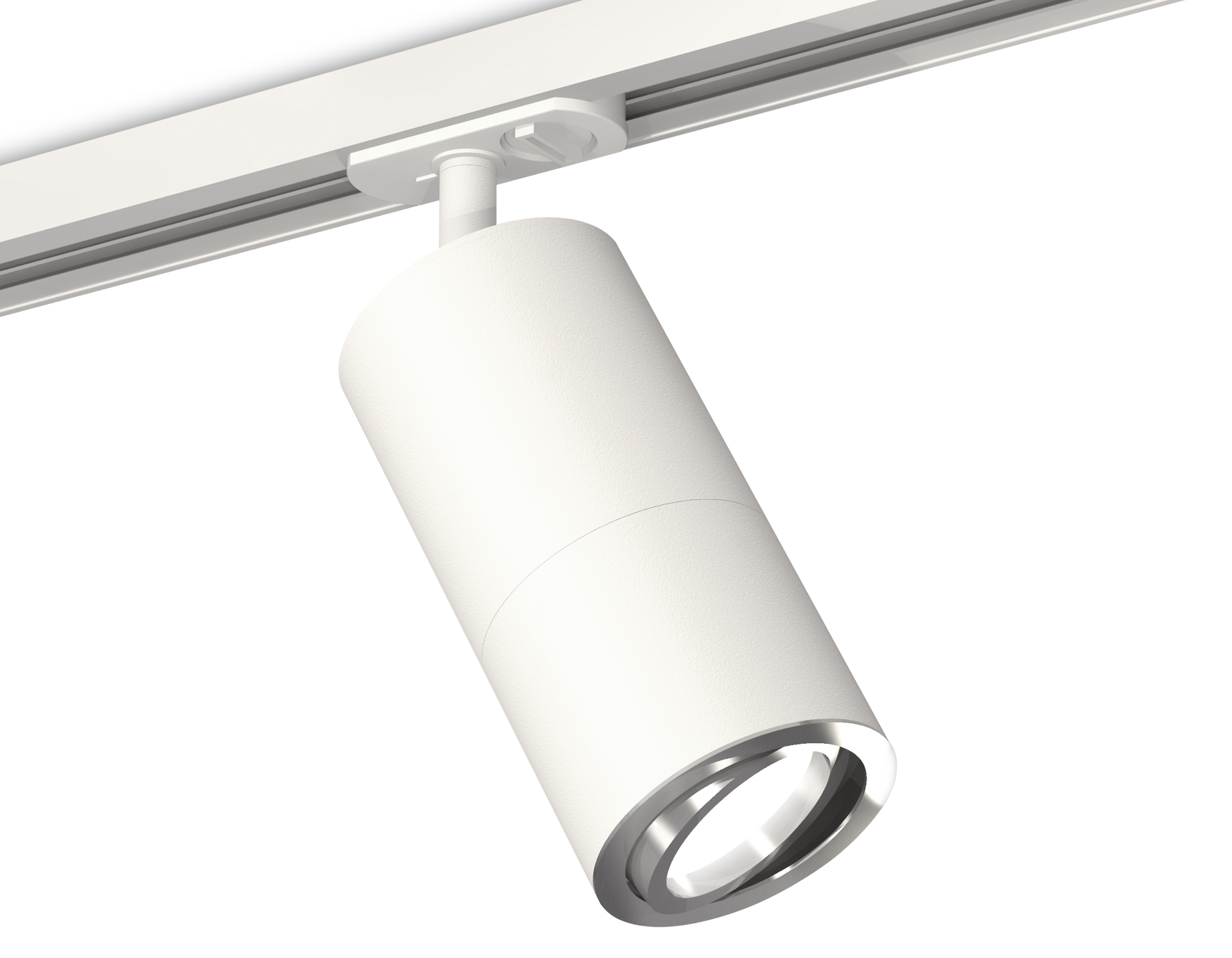 Комплект поворотного трекового светильника XT7401081 SWH/PSL белый песок/серебро полированное MR16 GU5.3 (A2536, C7421, A2011, C7401, N7003)