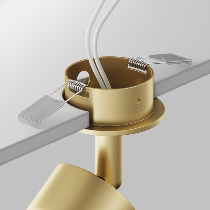 Потолочный светильник Focus GU10 1x50Вт Maytoni Technical C018CL-01MG (c018cl-01mg)