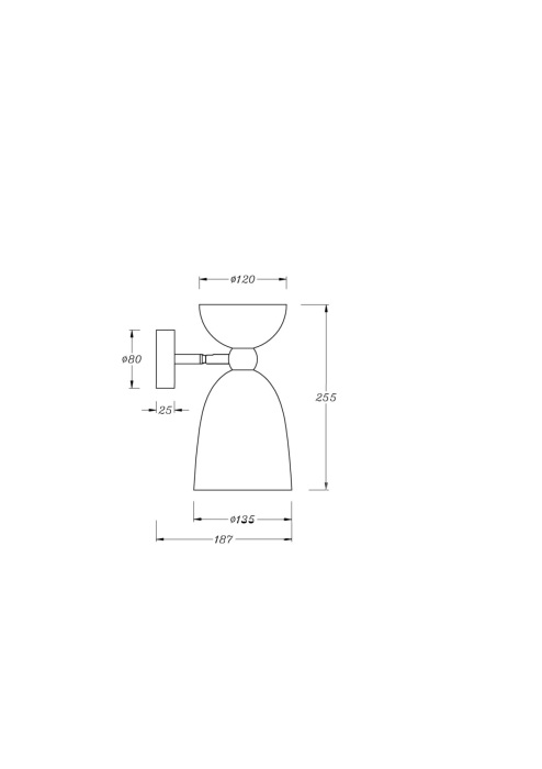 Бра Cloches MOD113WL-01W (mod113wl-01w)