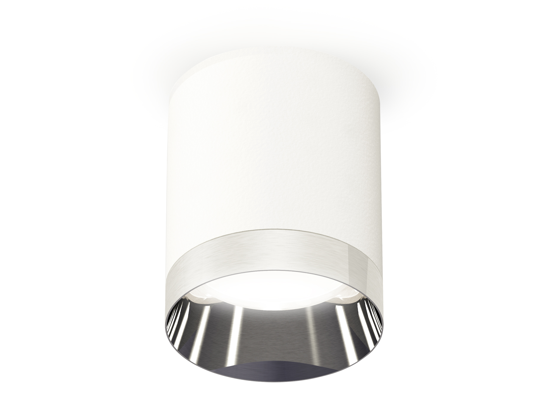 Комплект накладного светильника XS6301022 SWH/PSL белый песок/серебро полироанное MR16 GU5.3 (C6301, N6132)