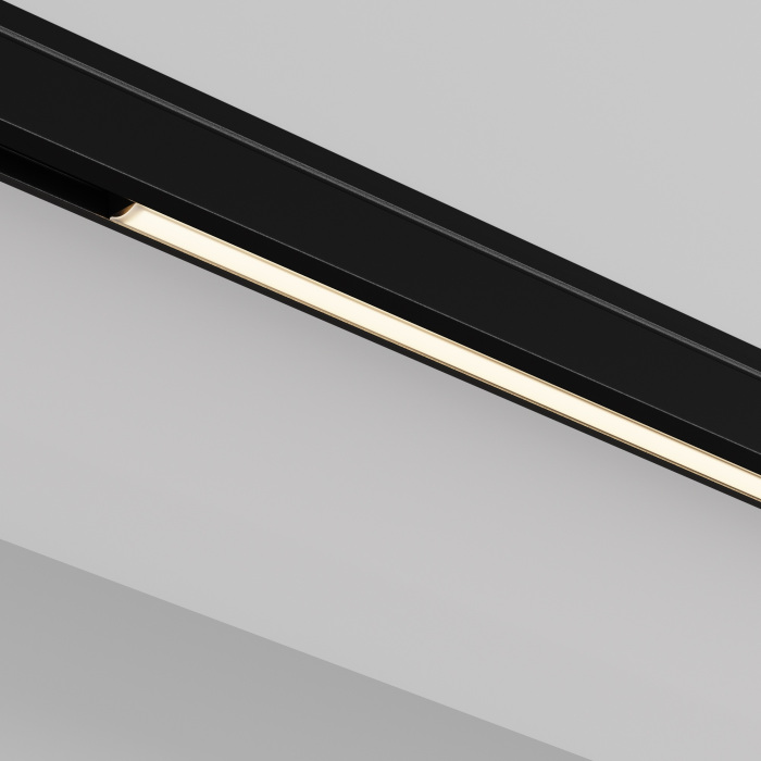 Трековый светильник магнитный 5W 24V Maytoni Basis TR190-1-5W3K-B (tr190-1-5w3k-b)