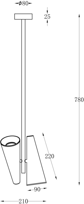 Потолочная люстра Giro MOD095PL-02W (mod095pl-02w)