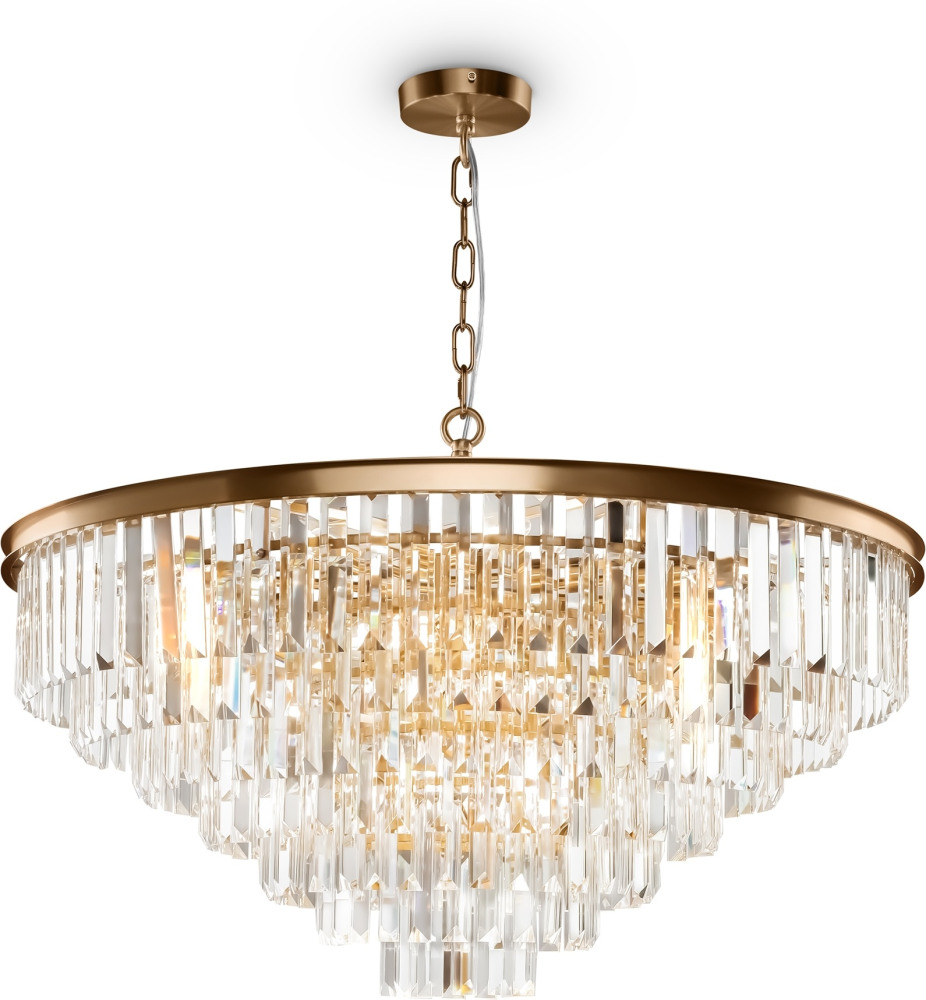 Подвесная люстра хрустальная Revero MOD085PL-16BS (mod085pl-16bs)