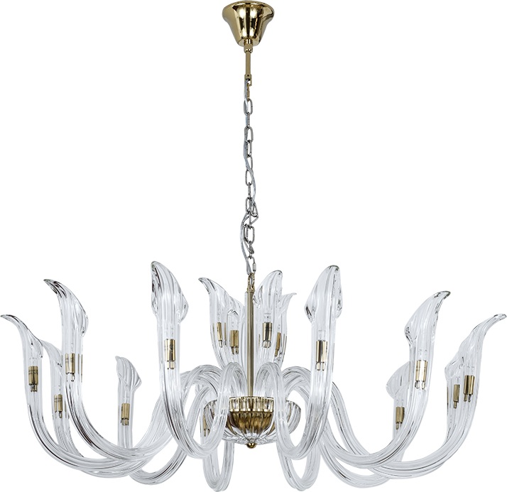 Подвесная люстра Newport 3650 365412C gold (3654_12_c_gold)