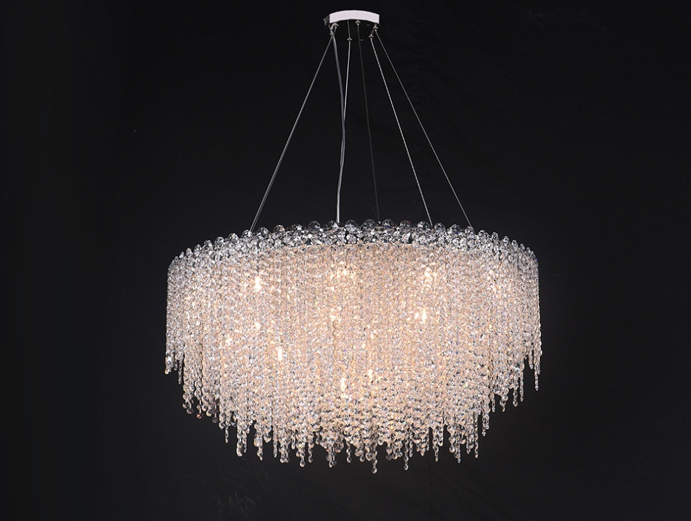 Подвесная люстра хрустальная 10933C (10933_c)