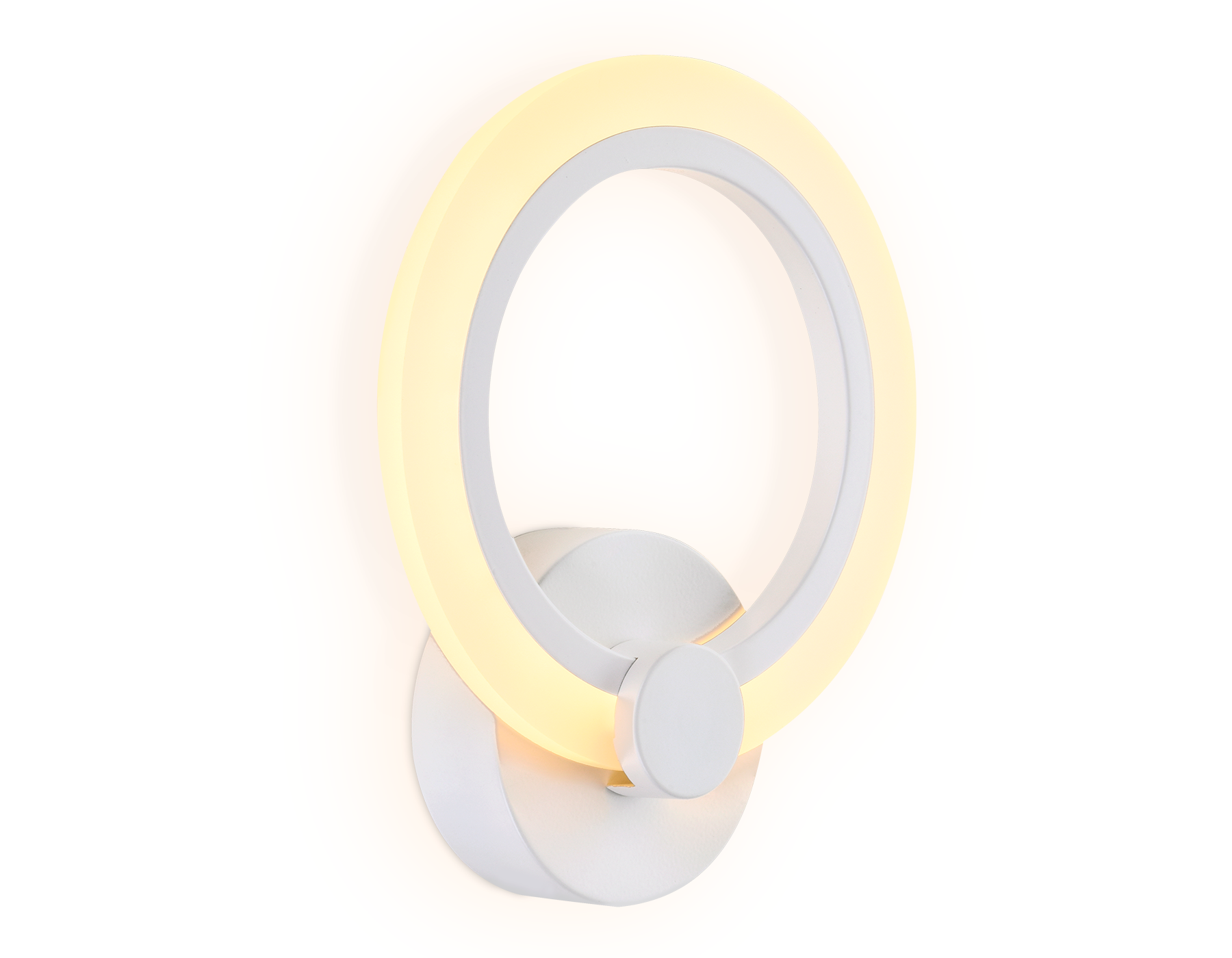 Настенный светодиодный светильник FA529 WH белый 6400K/3000K/4200K 12W 230*190*60