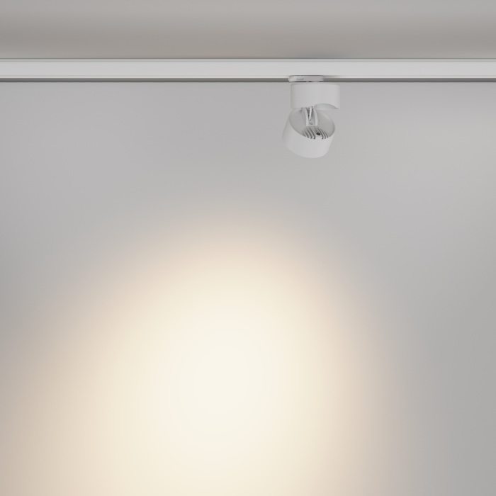 Трековый светильник трехфазный 15W 220V Maytoni Alfa TR199-3-15W27K-M-W (tr199-3-15w2_7k-m-w)