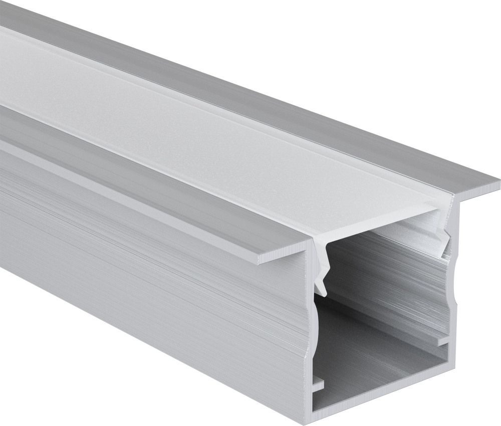 Профиль встраиваемый с прямоугольным рассеивателем Lightstar Profiled 419080 (419080)