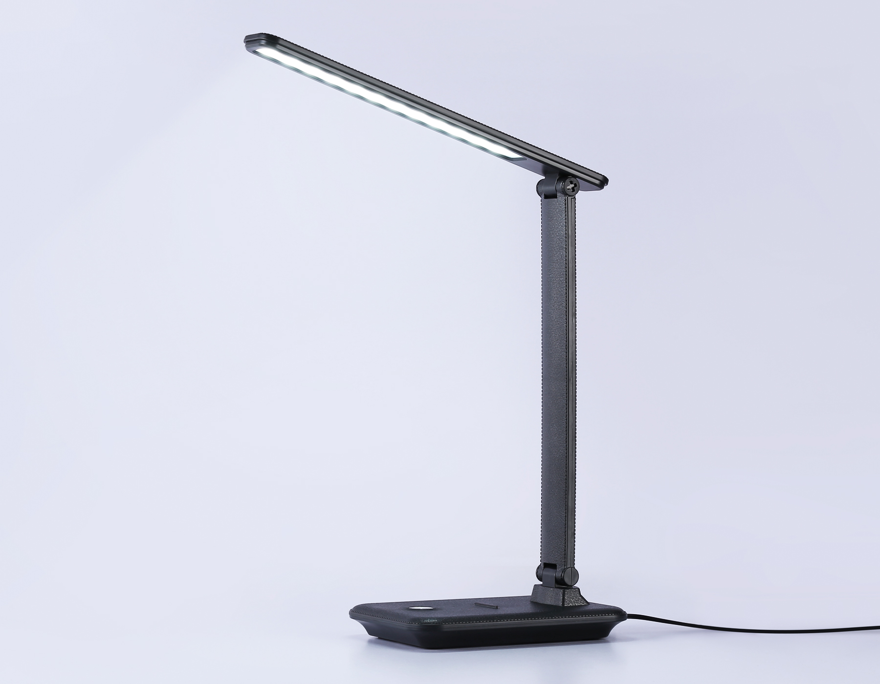 Светодиодная настольная лампа с диммером DE503 BK черный LED 3000-6400K 9W