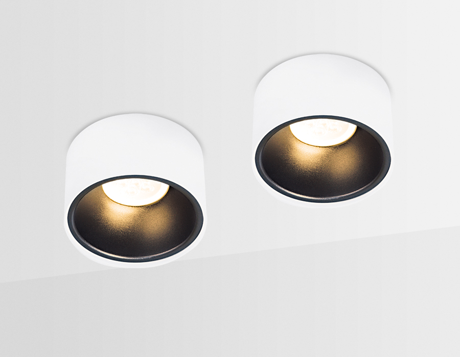 Встраиваемый точечный светильник MR16 TN146 WH/BK белый/черный GU5.3 D96*78