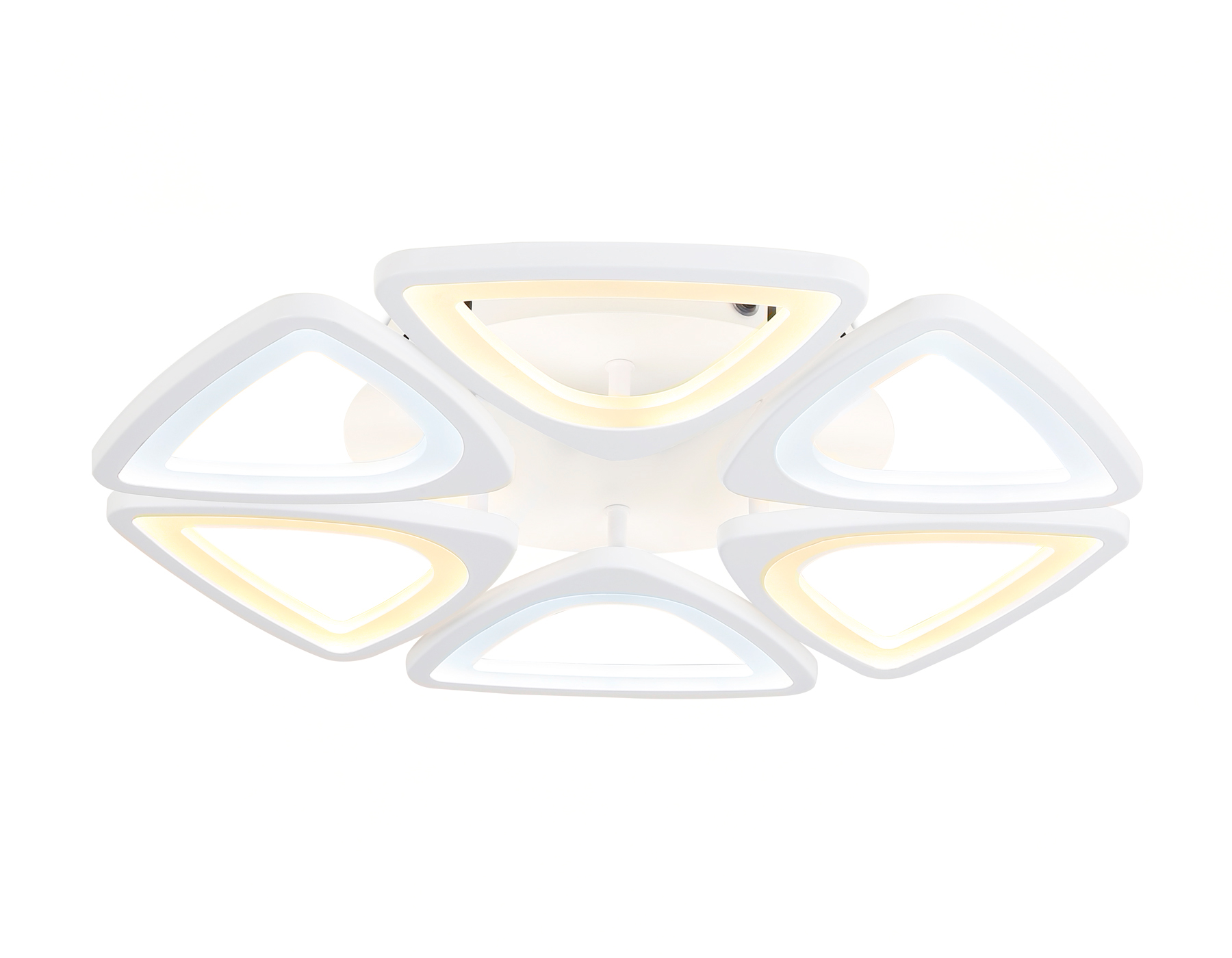 Потолочный светодиодный светильник с пультом FA4494/6 WH белый 4200K/3000K+6400K/6400K+3000K 84W D450*80 (ПДУ ИК)