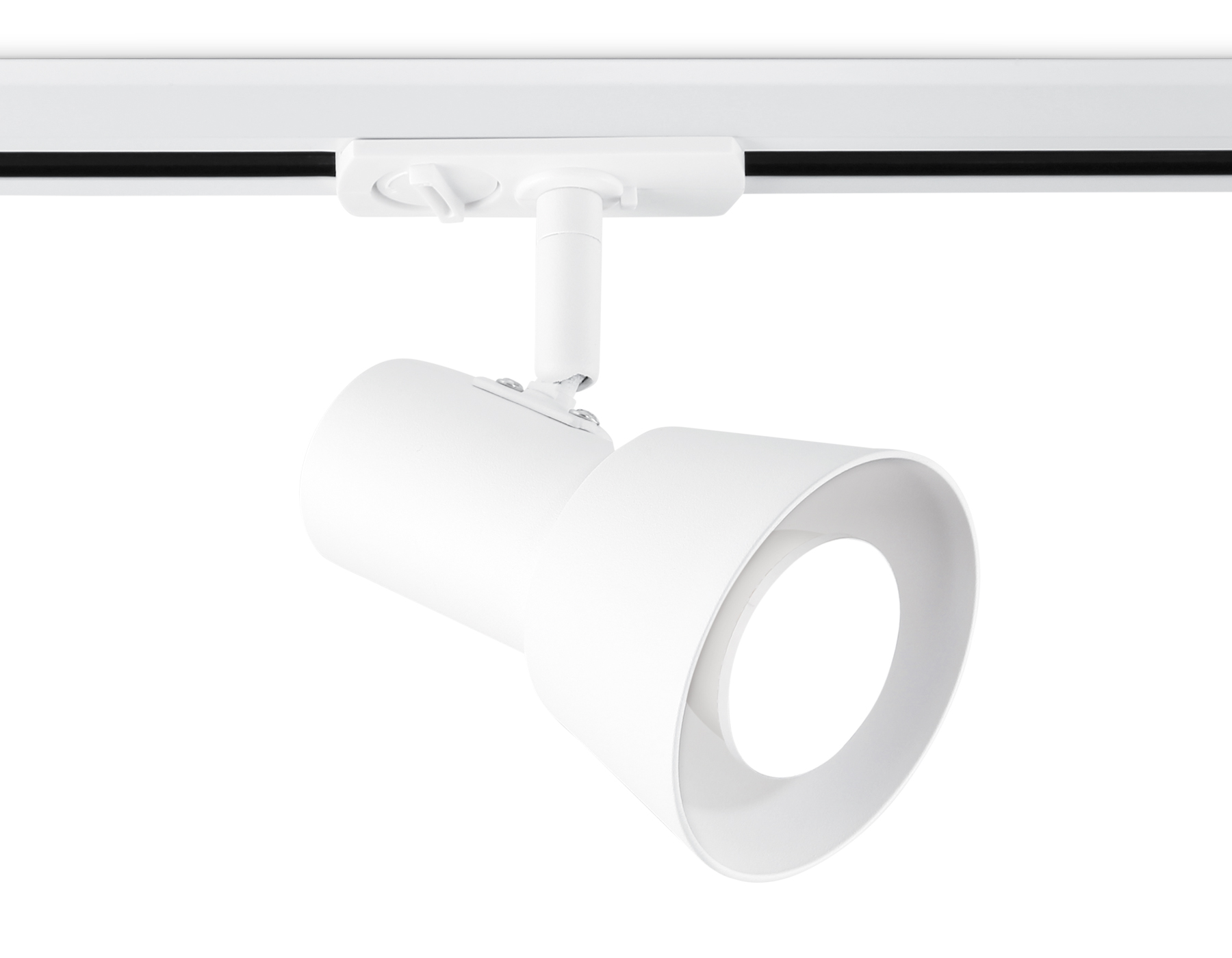 Трековый светильник со сменной лампой GU10 GL5150 WH белый GU10 max 12W