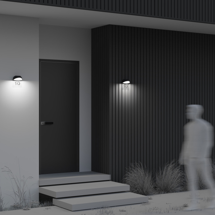 Настенный уличный светильник Maytoni Gloss O447WL-L7GF3K (o447wl-l7gf3k)