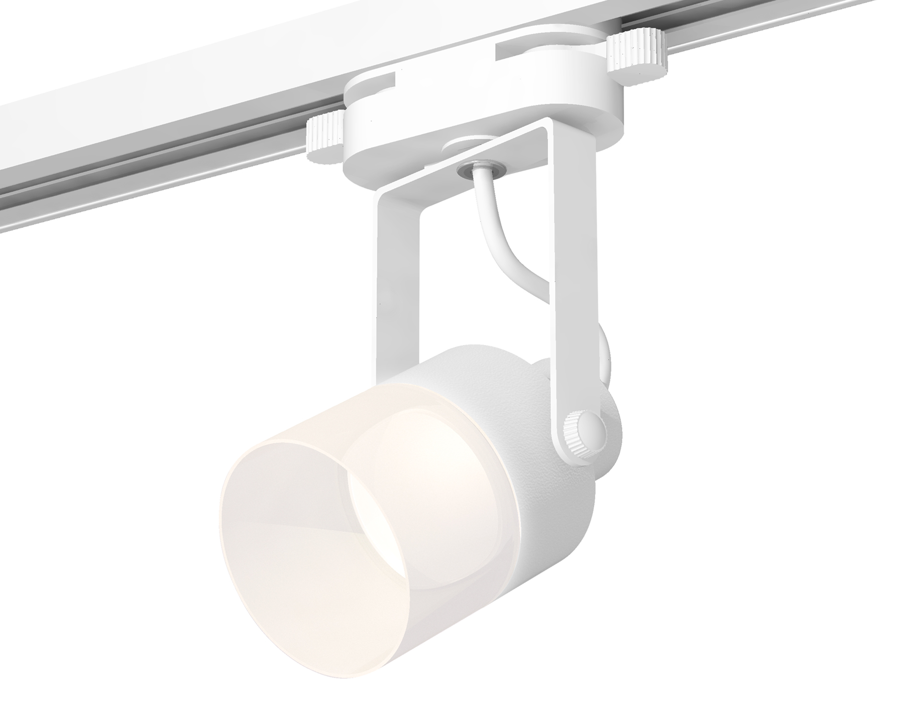 Комплект трекового однофазного светильника XT6601086 WH/FR белый/белый матовый MR16 GU10 (C6601, N6252)