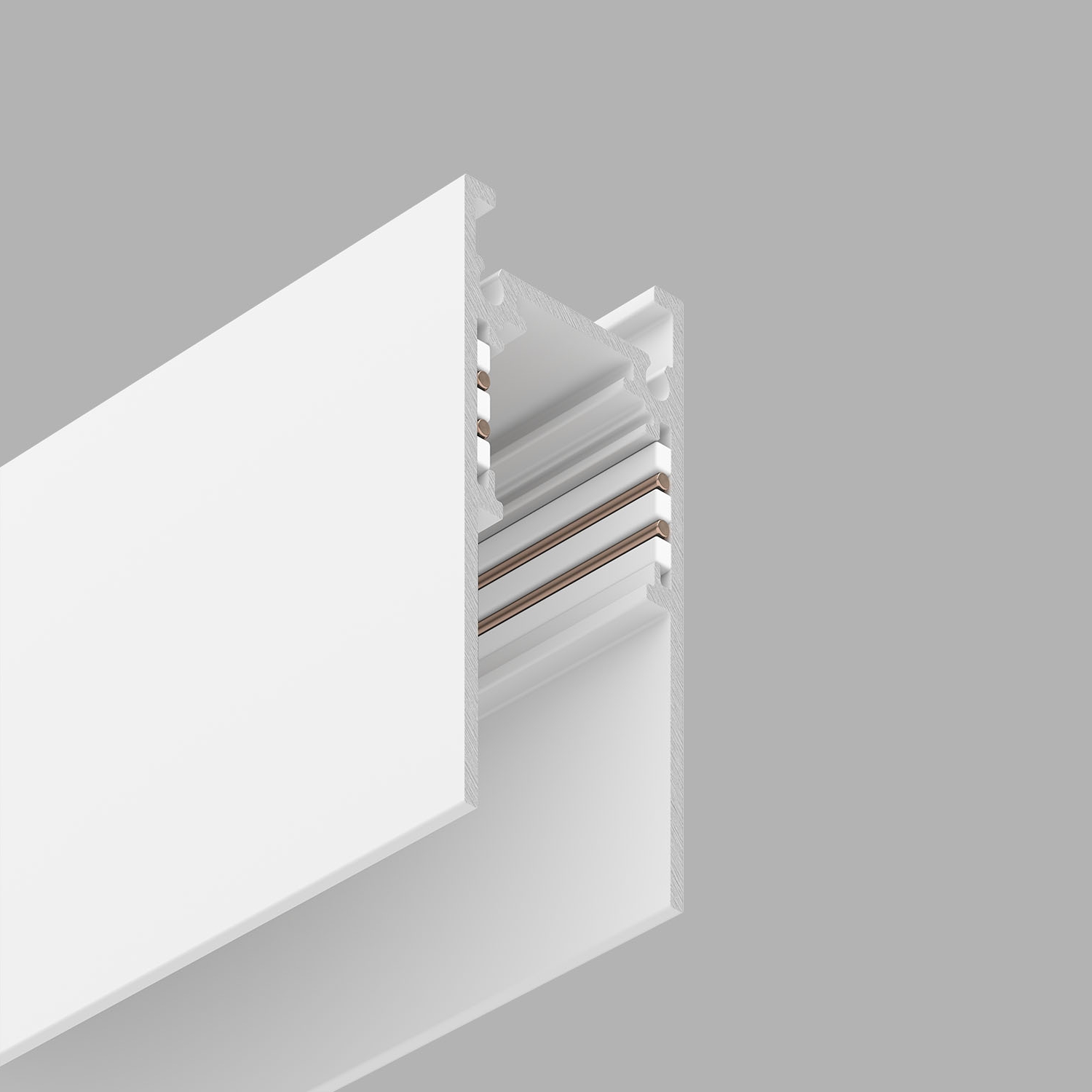 Накладной магнитный трек Ledron АВД-5356 White (3830)