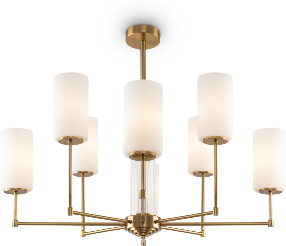 Потолочная люстра на штанге Agnes FR5184PL-08BS (fr5184pl-08bs)