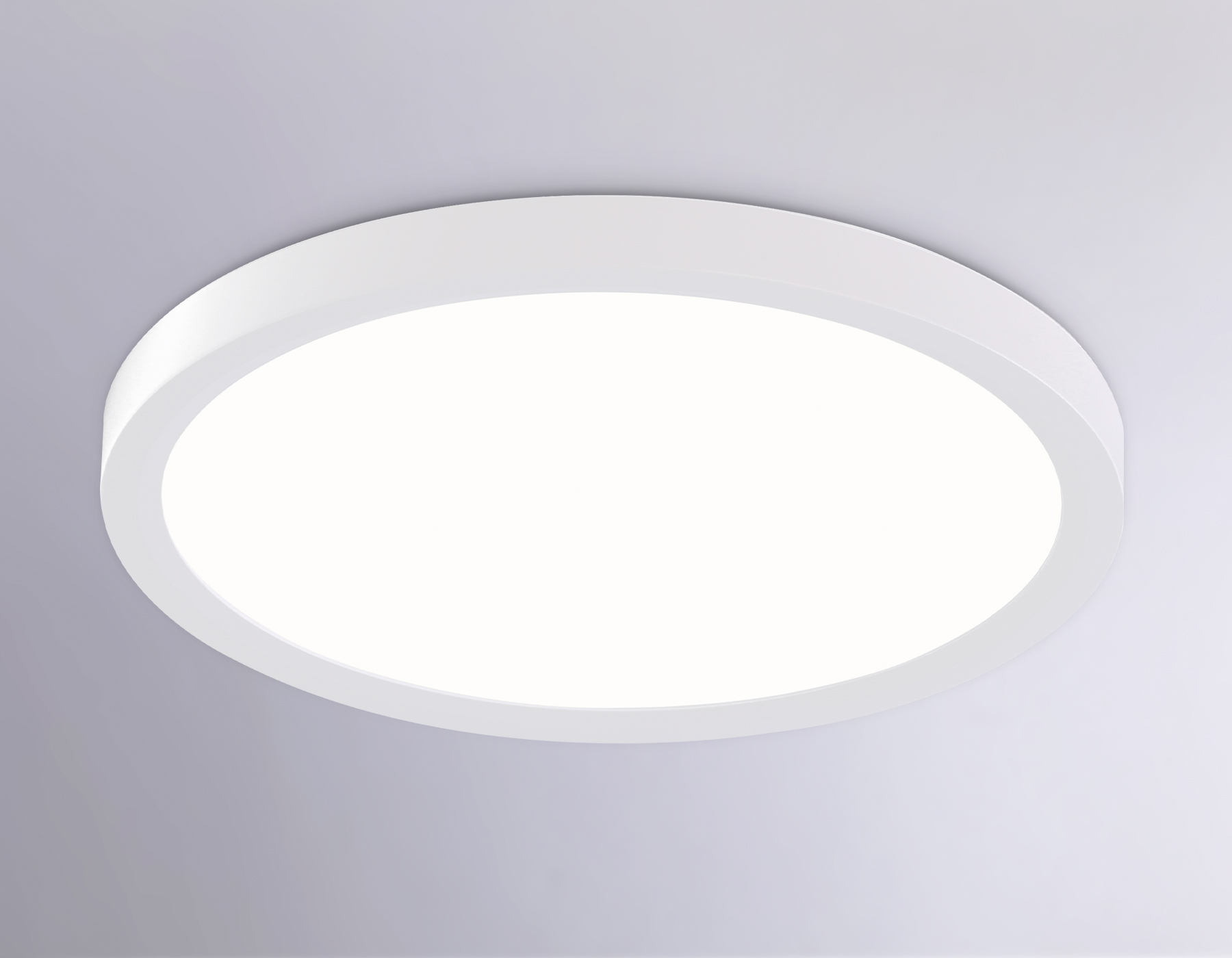 Светильник светодиодный ультратонкий 3000K-6500K с CCT-переключателем FZ1903 WH белый IP54 20W 3000K-6500K CCT-переключатель D300*25 (Без ПДУ)