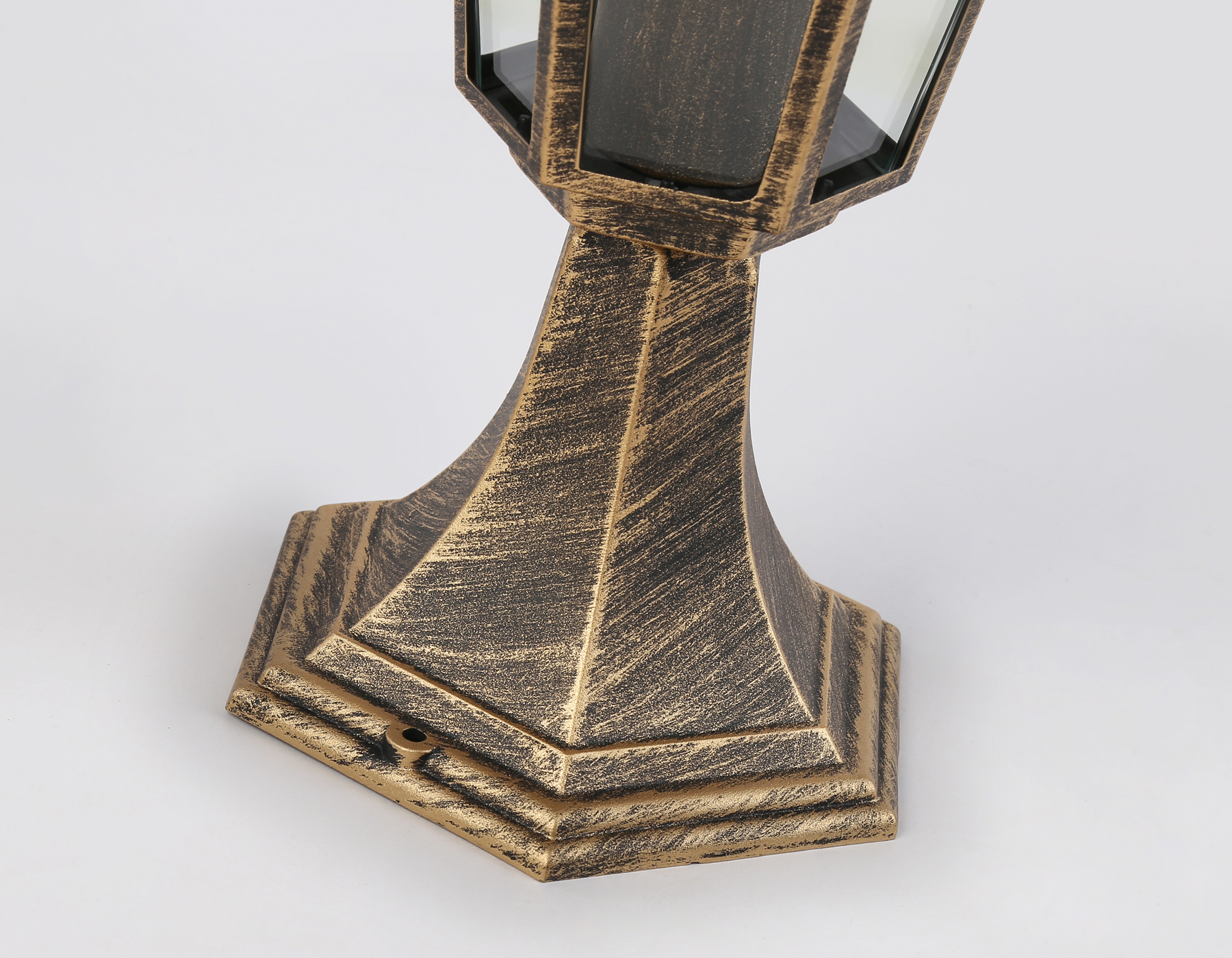 Уличный ландшафтный светильник ST2025 GD/BK/CL золото/черный/прозрачный IP54 E27 max 40W D150*400