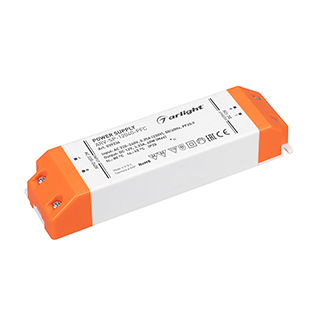 Блок питания ARV-SP-12040-PFC (12V, 3.33A, 40W) (Arlight, IP20 Пластик, 5 лет) 039236