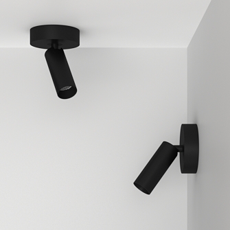 Накладной поворотный светодиодный светильник Ledron SAGITONY R1 S40 Dim Black (2496)