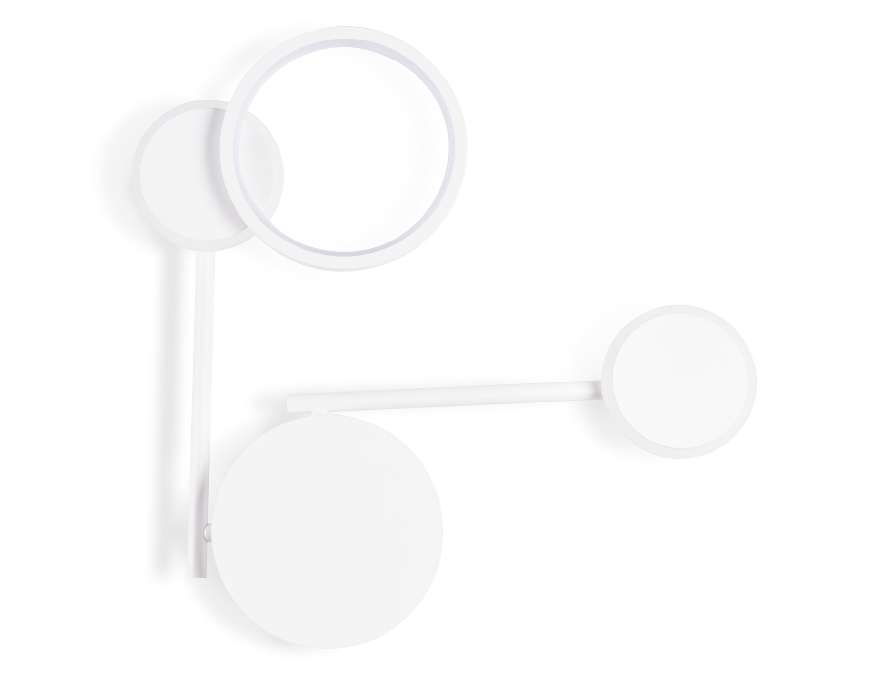 Настенный поворотный светодиодный светильник FL5197 SWH белый песок LED 3000K 13W 445*400*60