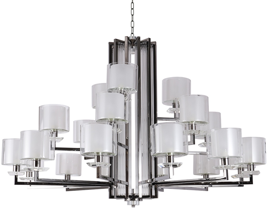 Подвесная люстра Newport 4401 441263C black glossy (4412_6_3_c_black_glossy)