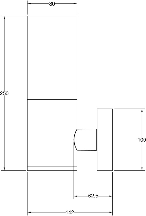 Настенный светильник уличный Willis O418WL-01B IP 54 (o418wl-01b)