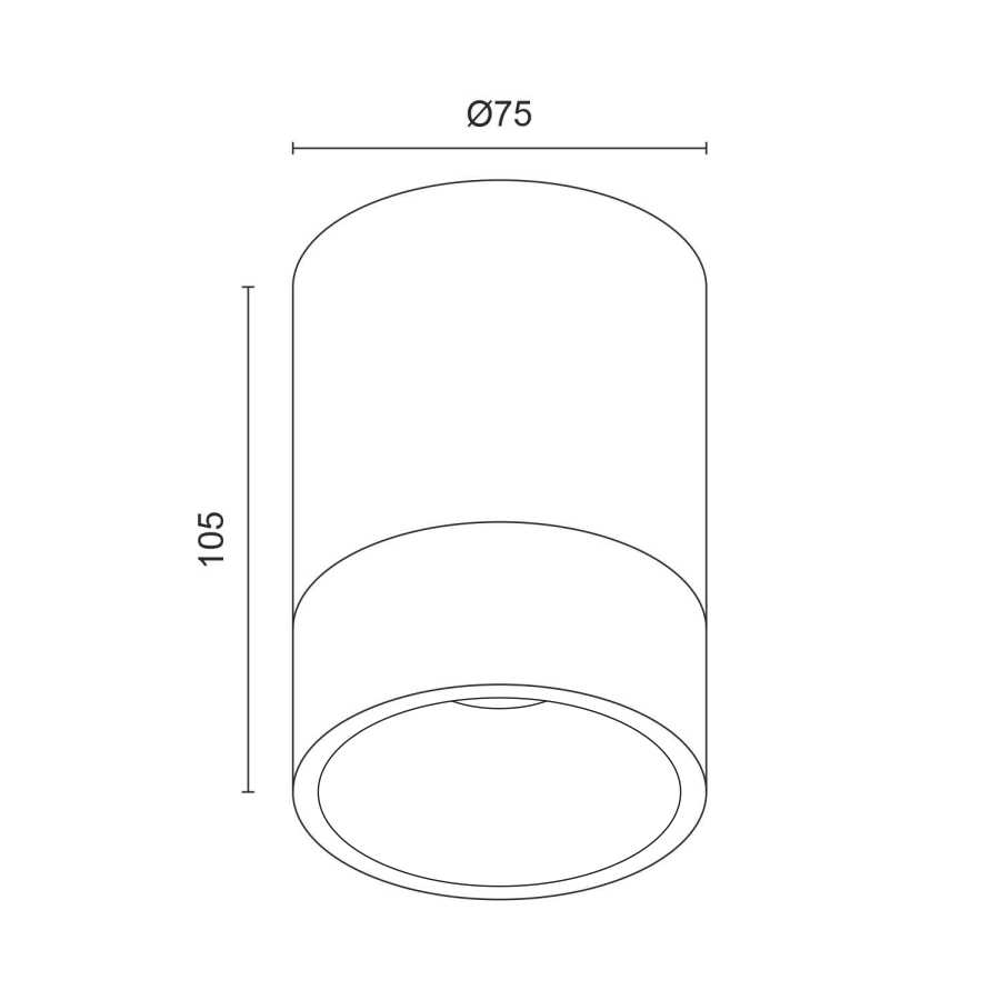 Накладной светодиодный светильник Ledron SLC7804115W White (2713)