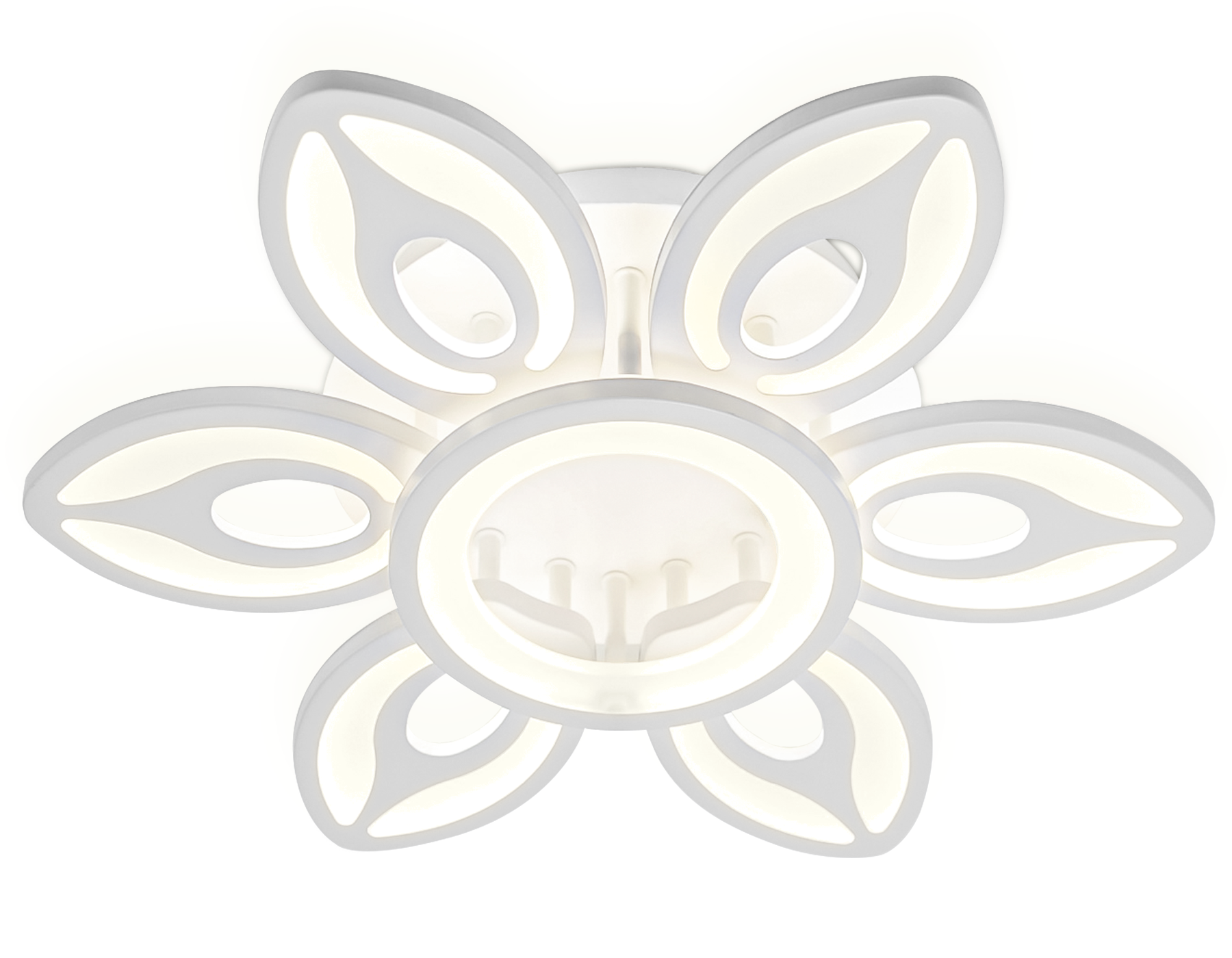 Потолочный светодиодный светильник с пультом FA462/6+1 GR серый 97W D650*120 (ПДУ РАДИО 2.4)