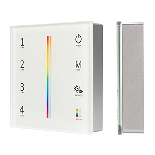 Панель Sens SMART-P55-MULTI White (3V, 4 зоны, 2.4G) (Arlight, IP20 Пластик, 5 лет) 028309