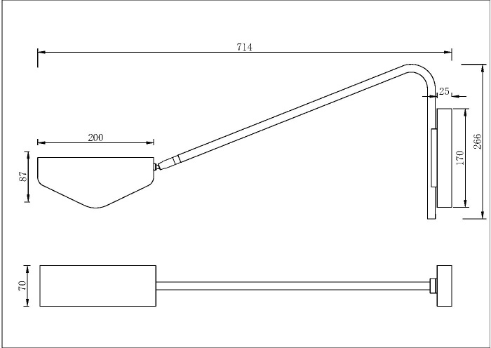 Бра Notta MOD417WL-01BS1 (mod417wl-01bs1)