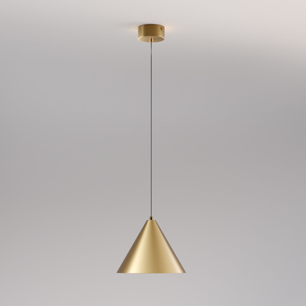 Подвесной светильник Elektrostandard Conus 50316 LED 13W 3000K золотой (a069336)