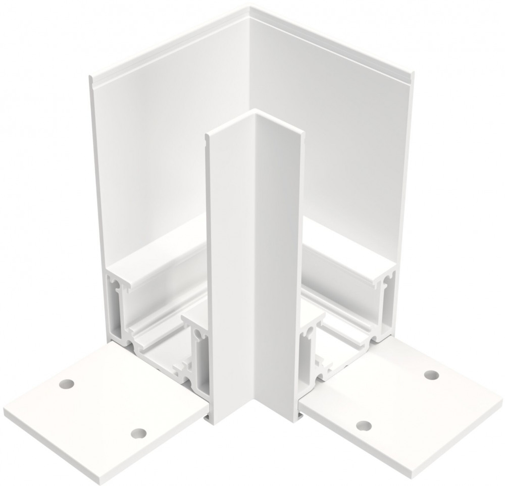 Угловой коннектор S35 накладной белый магнитный Maytoni Technical TRA004CL-21W