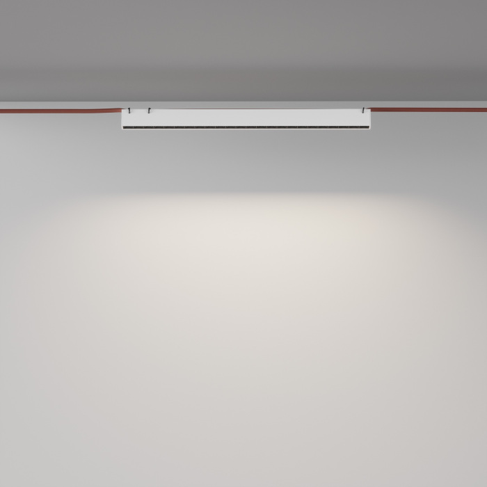 Трековый светильник Maytoni Points Parity TR128B-24W4K-M-W 4000K 24Вт белый (tr128b-24w4k-m-w)