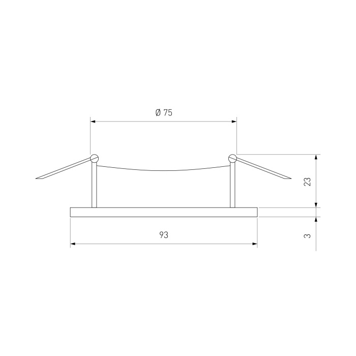Встраиваемый светильник 10811 (a047716)