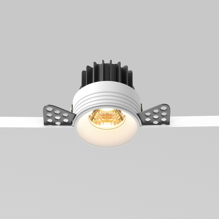 Встраиваемый светильник Maytoni Round DL058-7W27K-TRS-W (dl058-7w2_7k-trs-w)