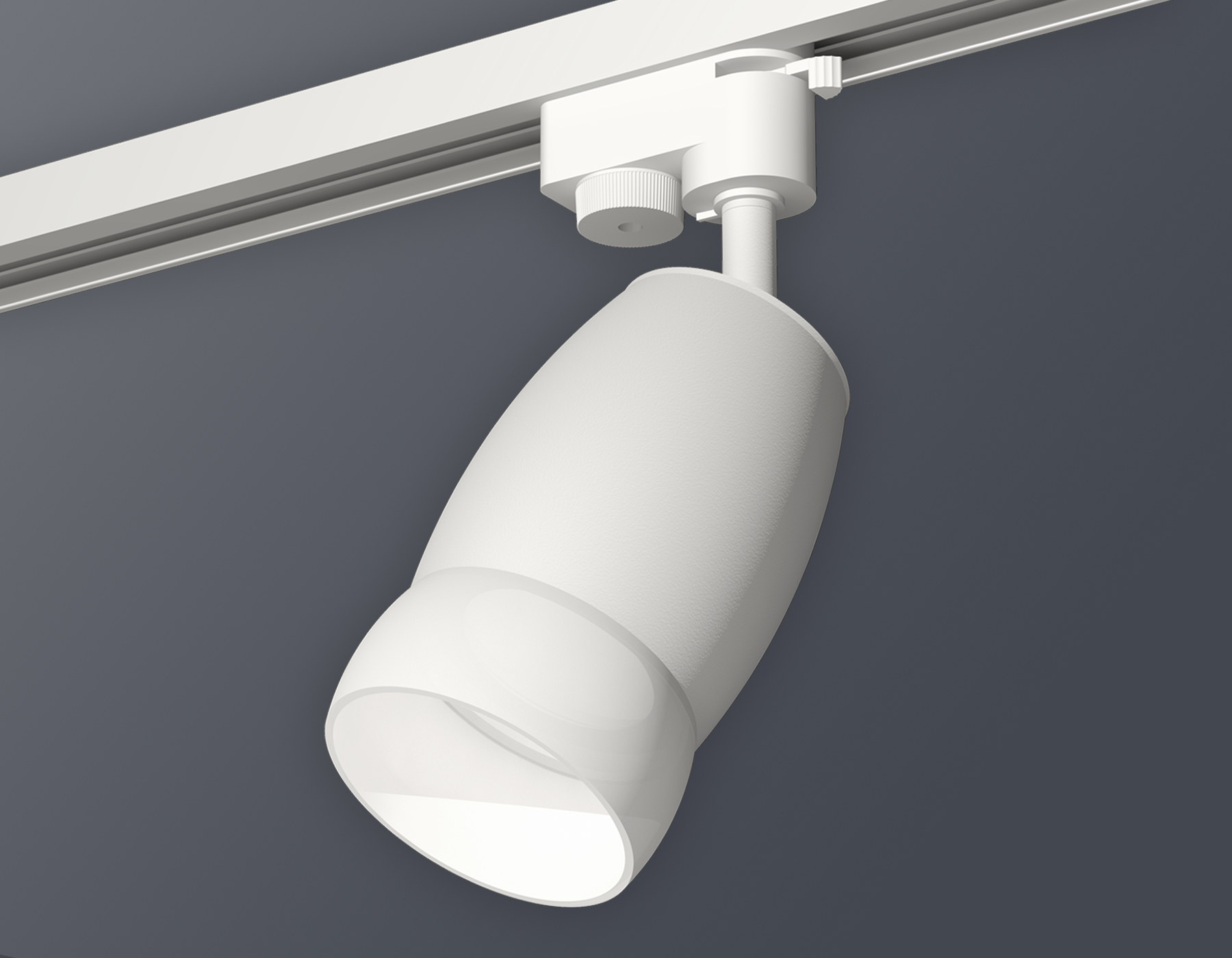 Комплект трекового однофазного светильника XT1122008 SWH/FR белый песок/белый матовый MR16 GU5.3 (A2520, C1122, N7177)