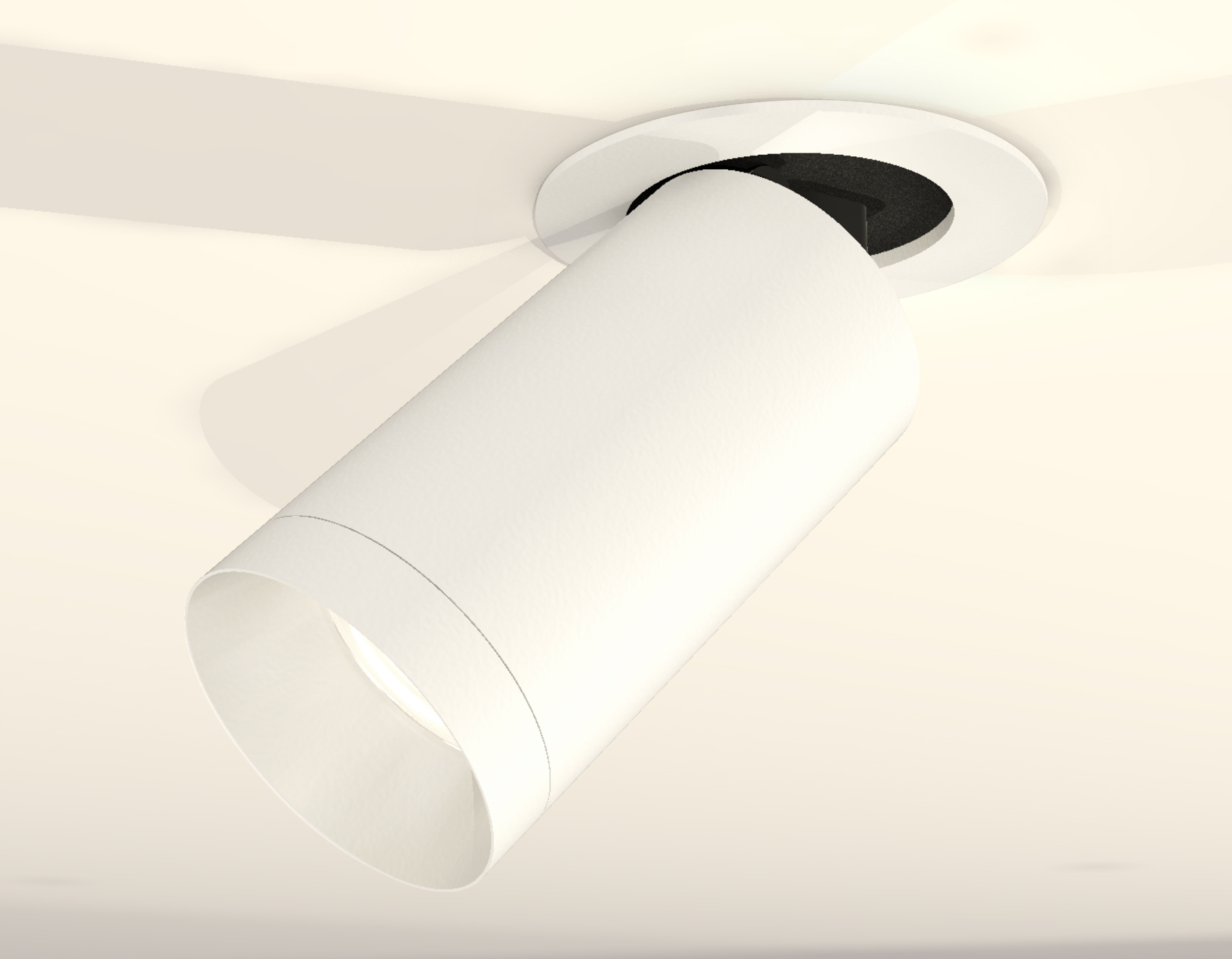 Комплект встраиваемого поворотного светильника XM6322200 SWH белый песок MR16 GU5.3 (A2241, C6322, N6130)