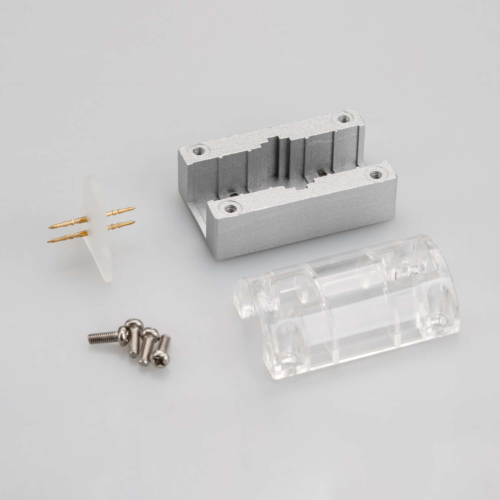 Соединитель прямой ARL-CLEAR-U15-Line (26x15mm) (Arlight, Металл) 022701