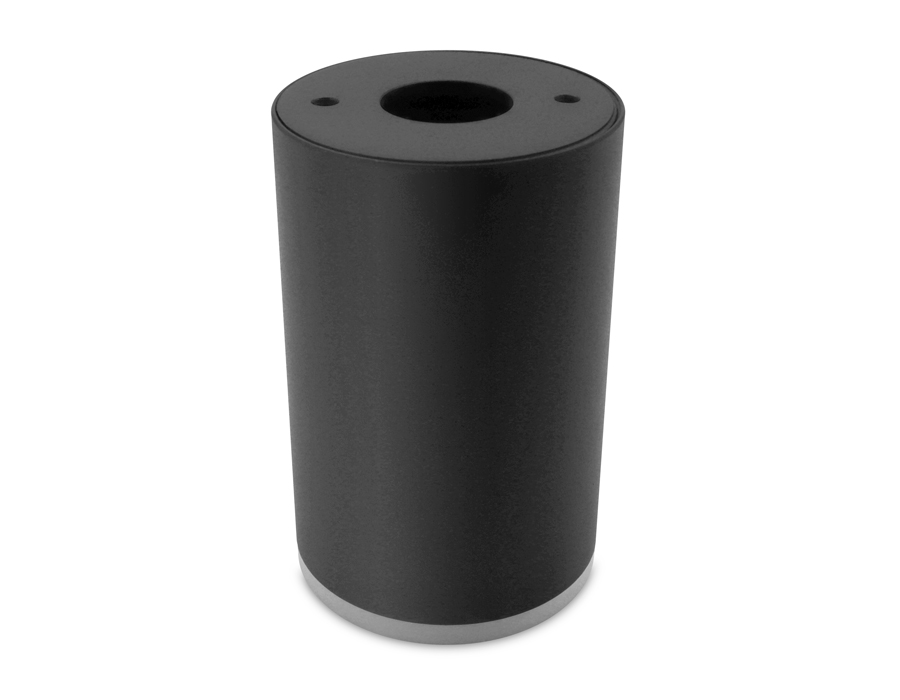 Накладной точечный светильник GU5.3 с акрилом TN337 SBK черный песок GU5.3 D65*100