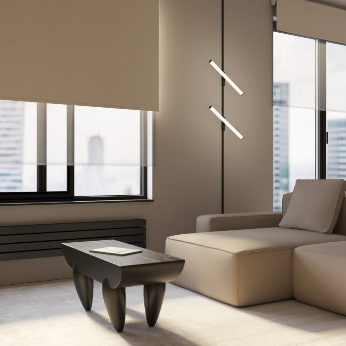 Трековый светильник магнитный 48V Denkirs Air Ray DK5355-BK (dk5355-bk)