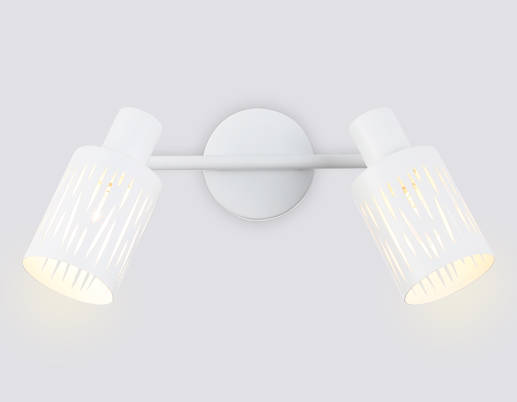 Настенно-потолочный спот в стиле лофт TR8664/2 WH белый E14/2 max 60W 360*100*190