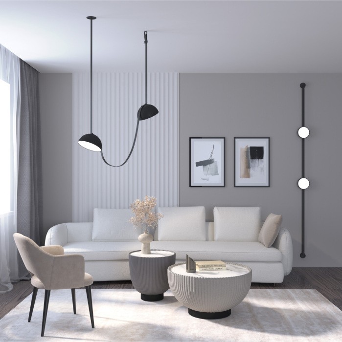 Трековый светильник 48V Denkirs Belty Flow DK5560-BK (dk5560-bk)