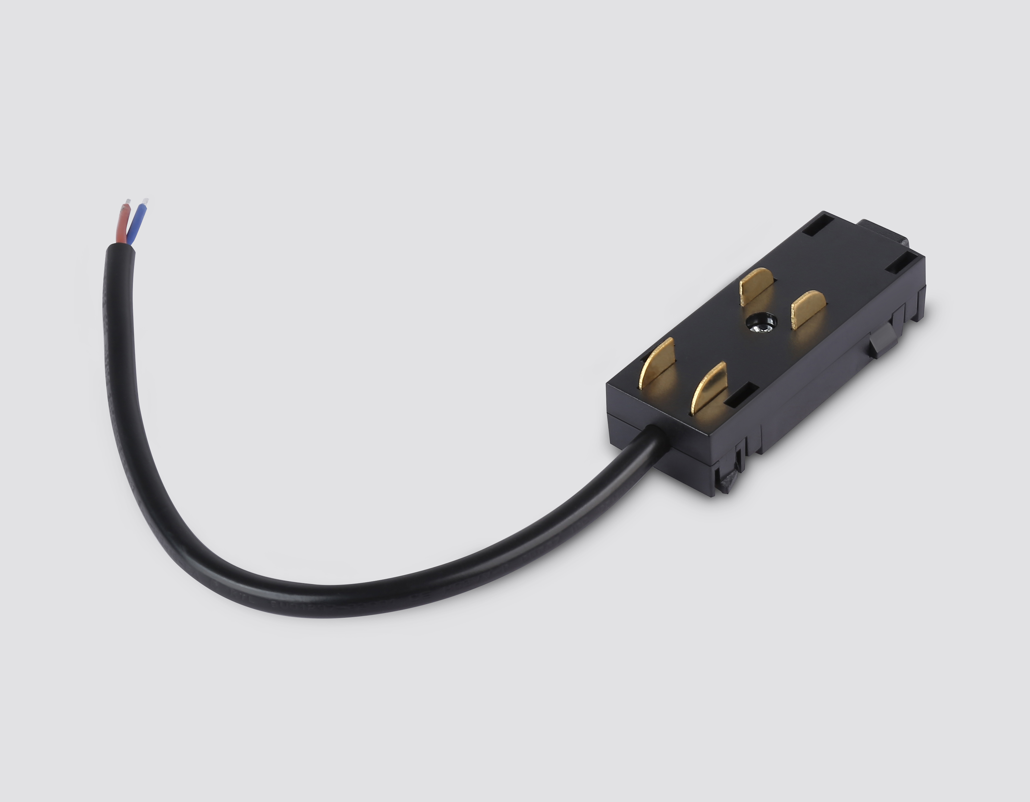 Ввод питания для шинопровода Magnetic 220V GL1102 BK черный ввод питания для шинопровода Magnetic 220V IP20 200*28.5*18