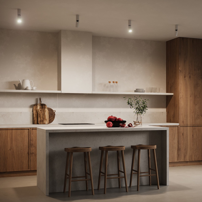 Накладной потолочный светильник FOCUS S GU10 1x10Вт Maytoni Technical C051CL-01W (c051cl-01w)