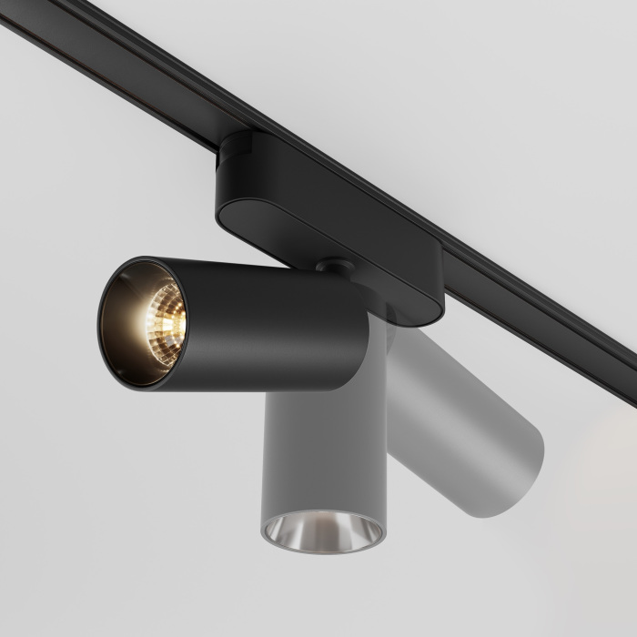 Трековый светильник Focus Led Radity 3000K 12Вт 36 магнитный Maytoni Technical TR103-1-12W3K-M-B (tr103-1-12w3k-m-b)