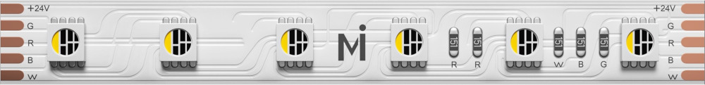 Светодиодная лента 24В 5050 RGBW 192Втм 3000К 5м Maytoni 201134 (201134)
